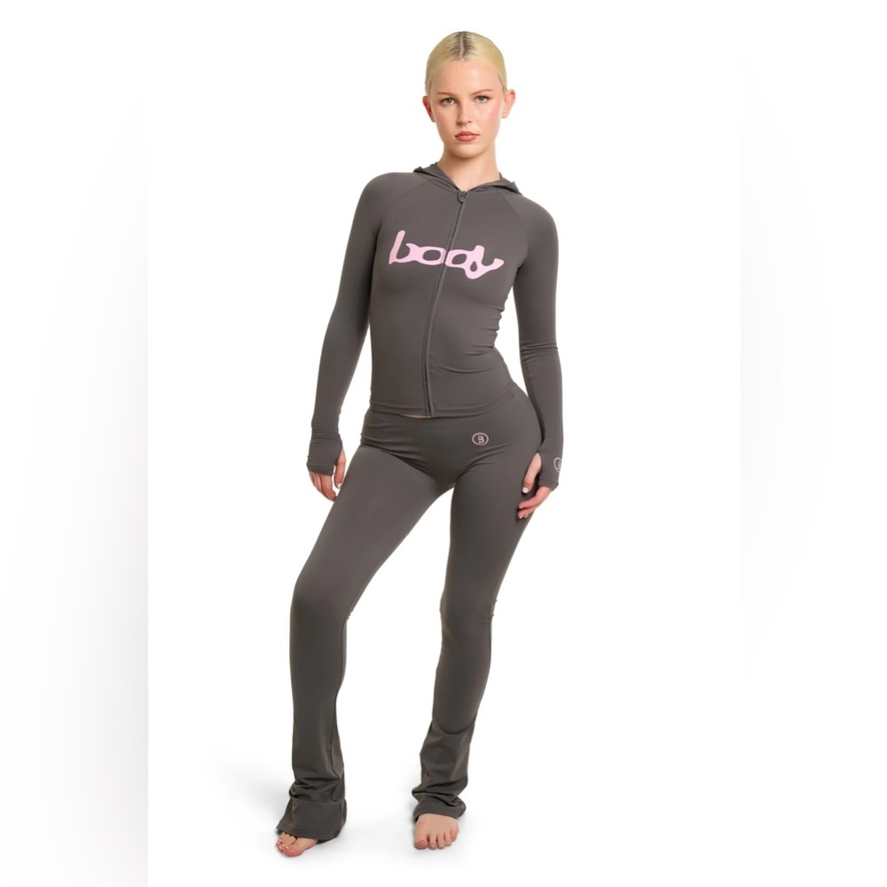 Body by Raven Tracy Body Basics Hoodie 2.0 + Leggings 2.0 Size S - Grey/Lilac